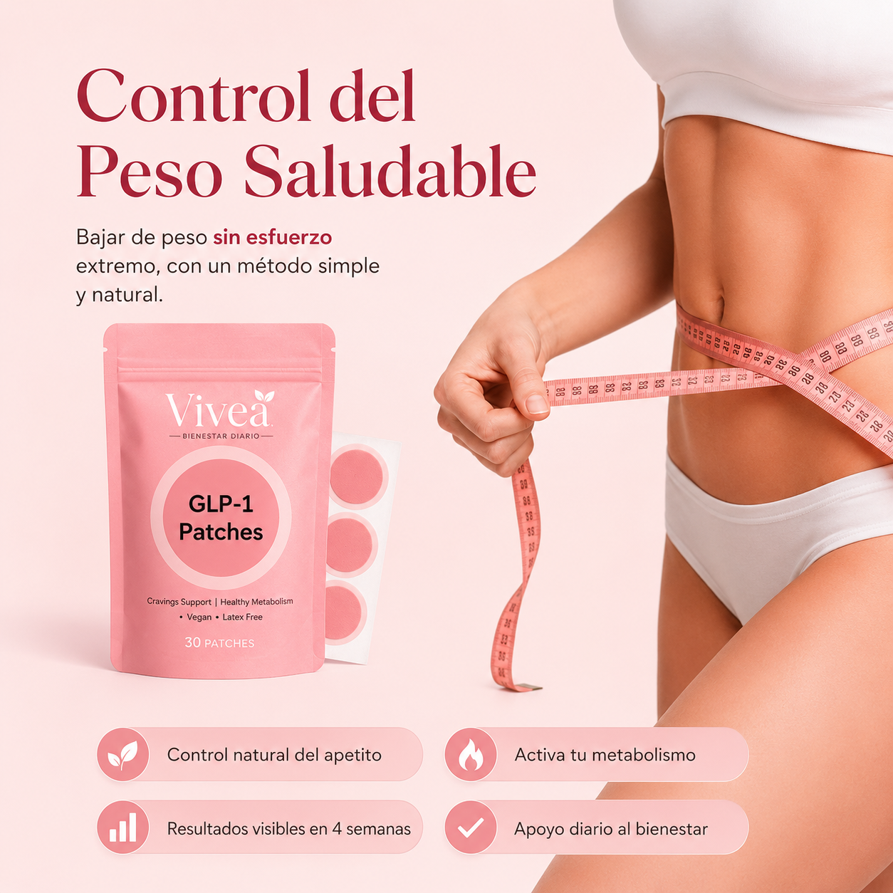 Vivea GLP-1  Recupera el control de tus antojos