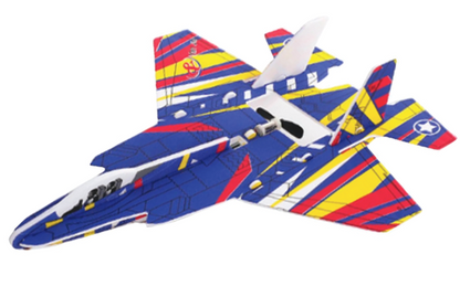 Avión con batería