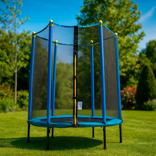 Cama Elástica Infantil con Red de Seguridad Zuply InnovaGoods