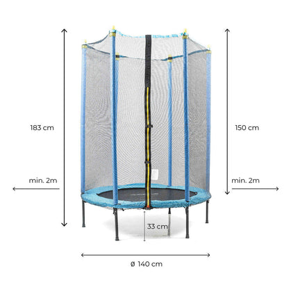 Cama Elástica Infantil con Red de Seguridad Zuply InnovaGoods