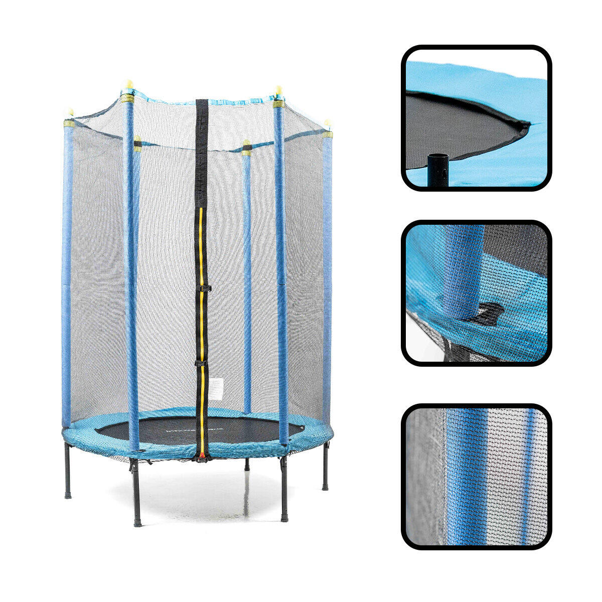 Cama Elástica Infantil con Red de Seguridad Zuply InnovaGoods